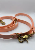 Laisse Multi-Positions BIOTHANE® - Peach Pastel