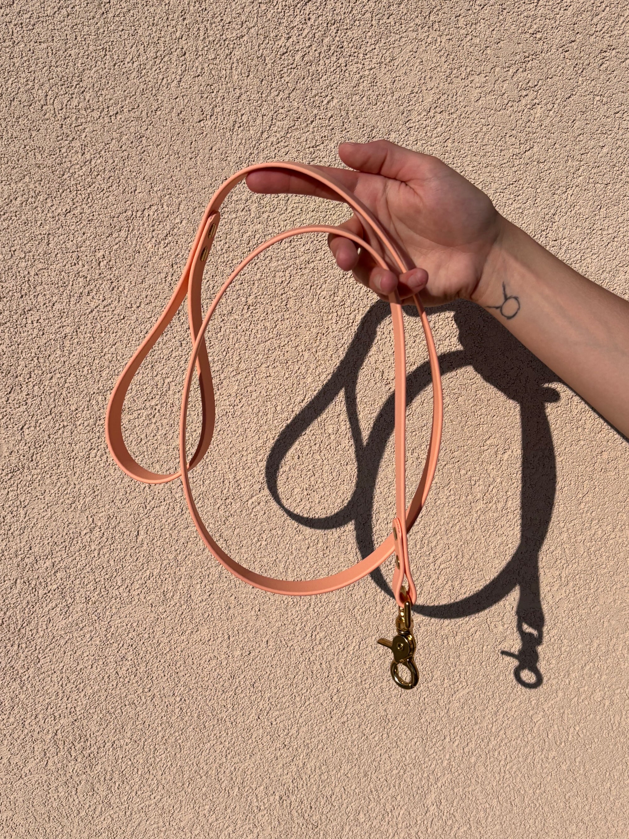 Laisse Chien BIOTHANE® - Peach Pastel