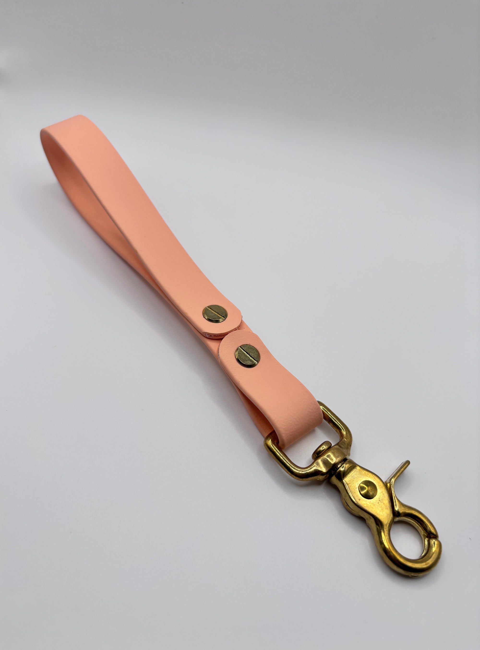 Poignée Chien BIOTHANE® - Peach Pastel