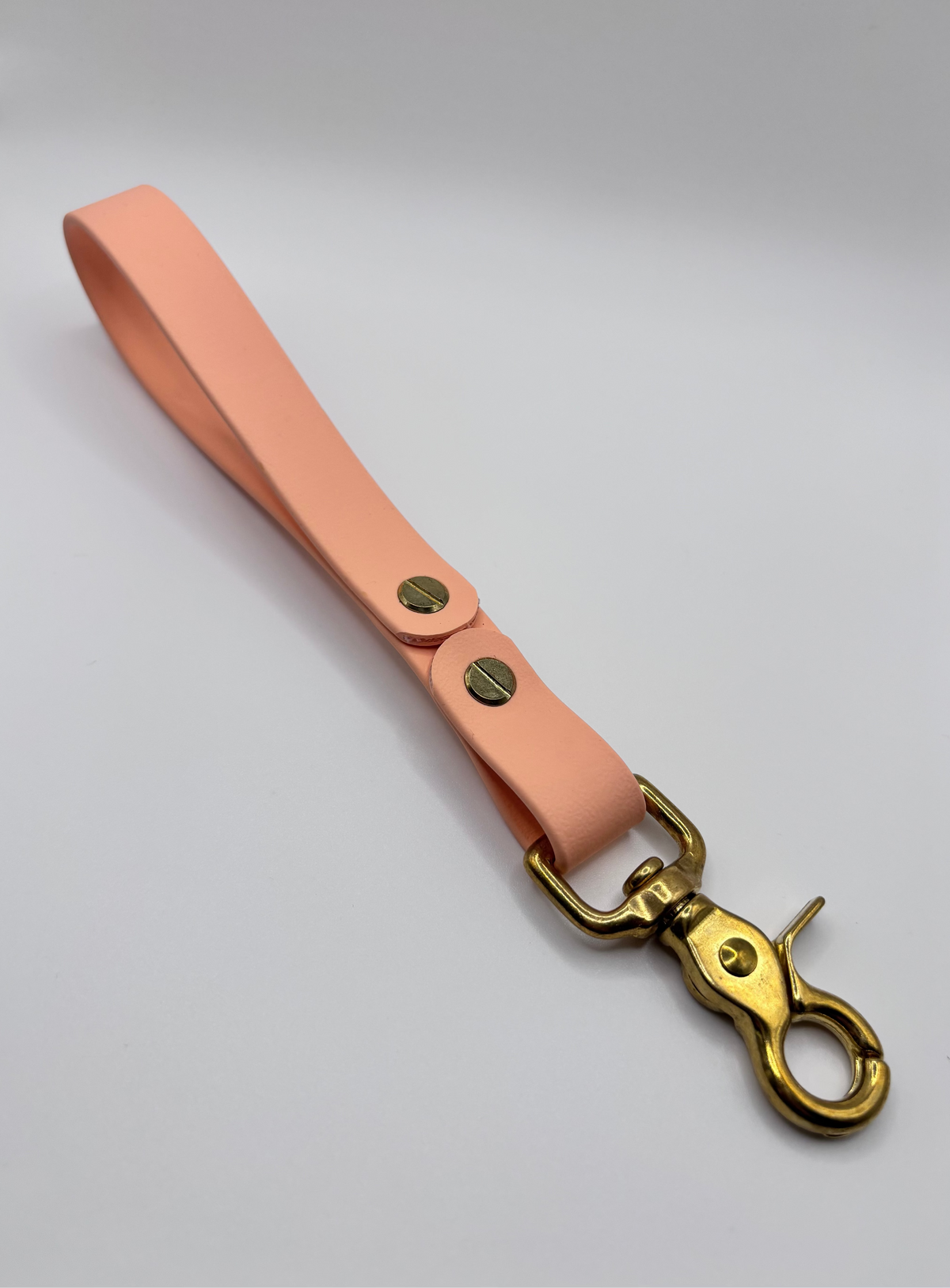 Poignée pour chien BIOTHANE® - Peach Pastel