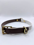 Collier pour chien Bicolore BIOTHANE® - Mocha