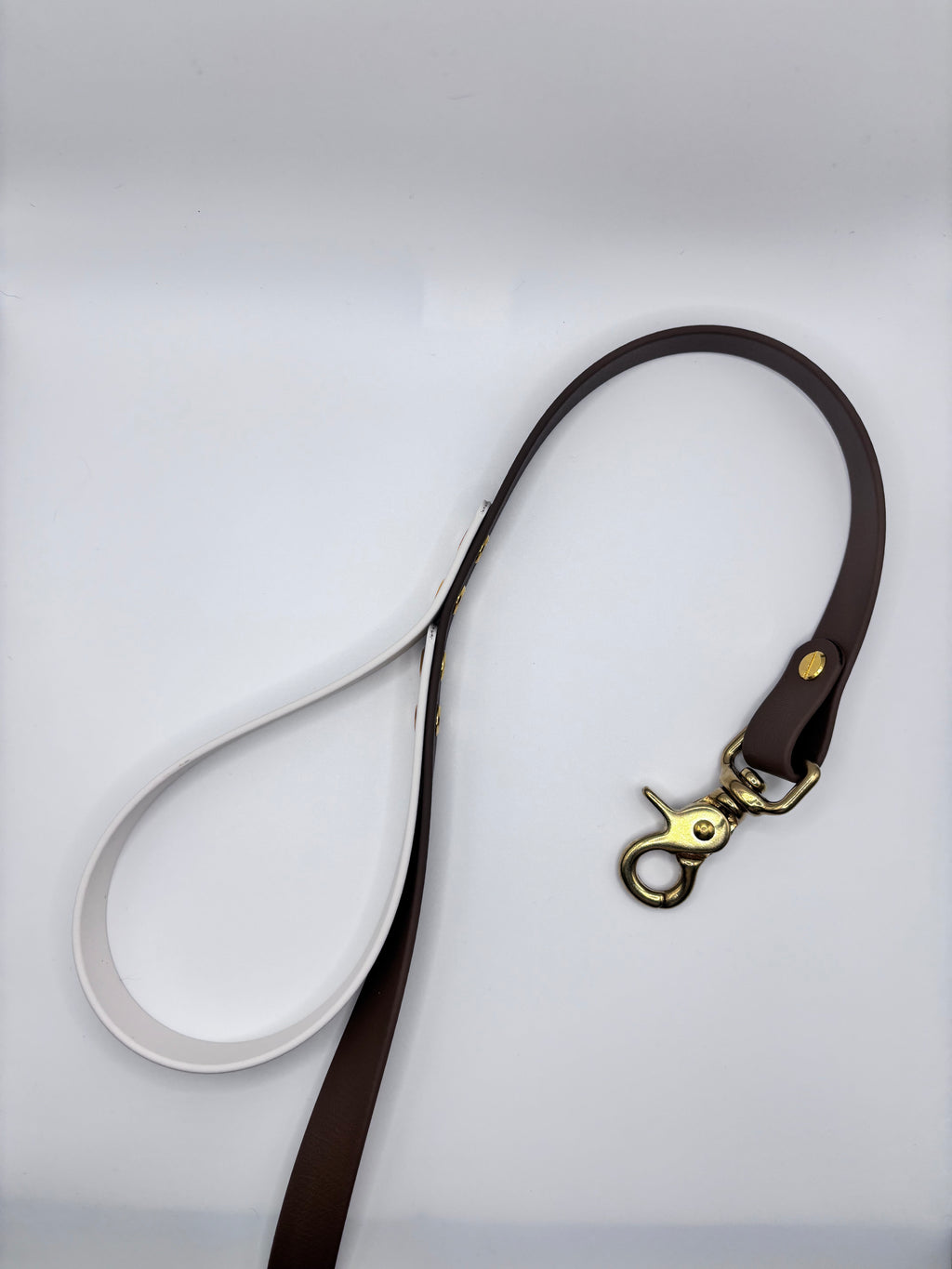 Laisse Longue Chien Bicolore BIOTHANE® - Mocha