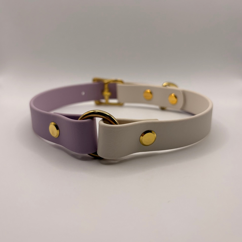 Collier pour chien Bicolore BIOTHANE® - Lila